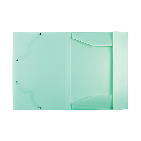 Spree Teczka z Gumką A4 PP Zielona Pastelowa
