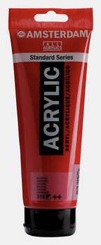 Talens Farba Akrylowa Amsterdam Standard 120ml 318 Carmine 17093182