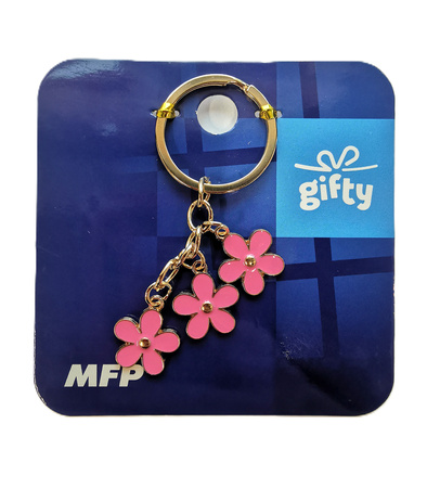 MFP Brelok Do Kluczy Charm Kwiaty