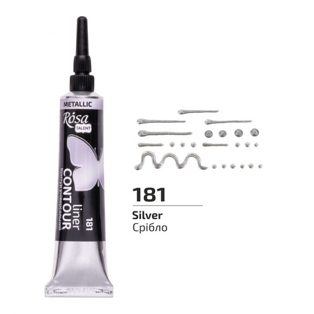 Rosa Talent Konturówka Universal Silver 20 ml