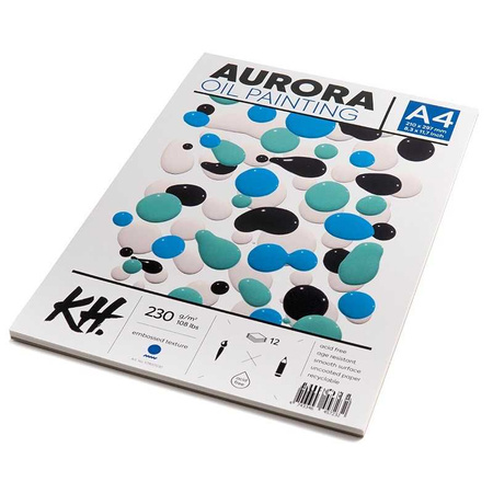 Aurora Blok Do Farb Olejnych A4 230g 12a 579001230