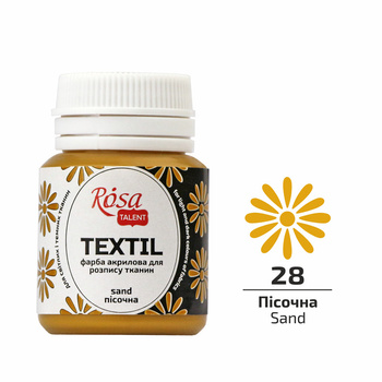 Rosa Talent Farba Do Tkanin Sand 28 20 Ml