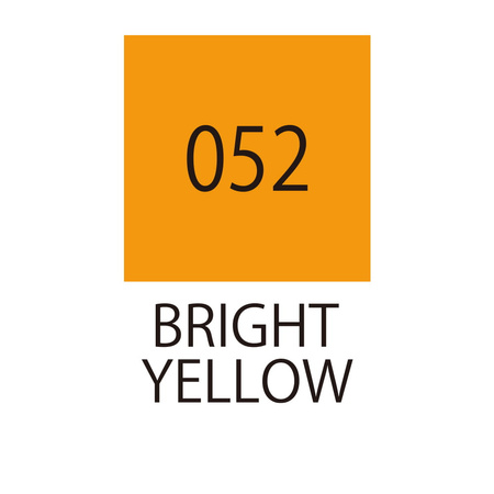 Kuretake Pisak Fudebiyori Bright Yellow Zig