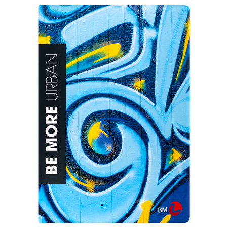 BE MORE ZESZYT A4 URBAN LINIA 72 STRONY 100 G.