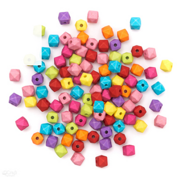 Dp Craft Koraliki Geometryczne Kolorowe 7x8 Mm 30 G