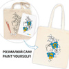 Rosa Talent Zestaw - Torba Do Malowania Flowers In Hair, Bawełna 220 G. 38x42 Cm