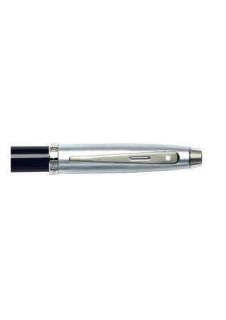 Sheaffer 100 Pióro Kulkowe Czarny Skuwka Chromowana 9313