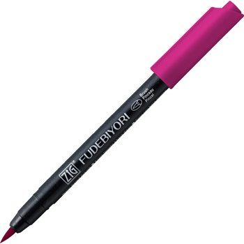 Kuretake Pisak Fudebiyori Dark Pink Zig