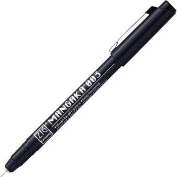 Kuretake Zig Mangaka 003 Czarny Cnm-003-010
