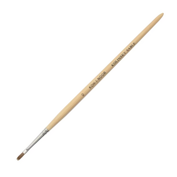 Koh-I-Noor Pędzel Płaski Kolinsky 9936 Nr 0