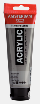 Talens Farba Akrylowa Amsterdam Standard 120ml 710 Neutral Grey 17097102