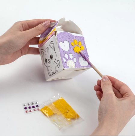 Kidea Kreowanie Po Numerach Szkatułka Kotek