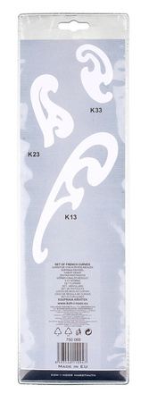 Koh-i-noor Krzywiki 750068 Zestaw 3