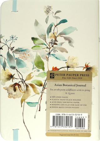 Peter Pauper Notatnik Mini Asian Botanical
