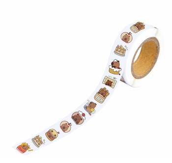 Dp Craft Naklejki Na Rolce 500szt Kapibara DPCA-028