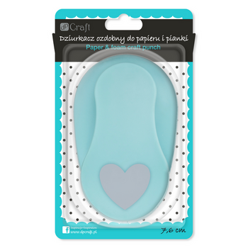 Dp Craft Dziurkacz Ozdobny 7,6 Cm Serce