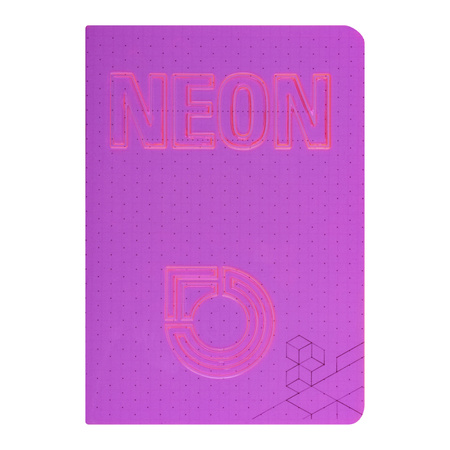 Koh-I-Noor Zeszyt Neon PP A5 42 Kartki 80g Linia