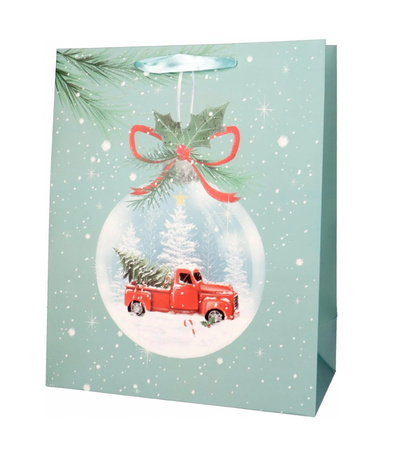 Incood Torba Prezentowa 11x14cm Auto w Kuli, Skrzat Mix