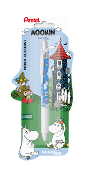Pentel Energel Moomin BL77 Niebieski Dom Muminka