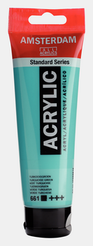 Talens Farba Akrylowa Amsterdam Standard 120ml 661 Turquoise Green 17096612