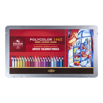 Koh-i-noor Kredki Polycolor 3828 144 Kol.