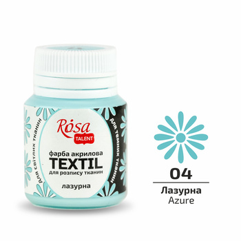 Rosa Talent Farba Do Tkanin Azure 04 20 Ml