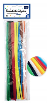 Interdruk Druciki Kreatywne 30cm 32szt Basic