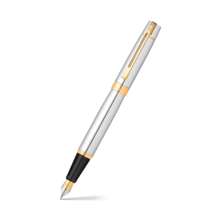 Sheaffer Pióro Wieczne 300 Chrom Wyk. Złote 9342