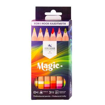 Koh-I-Noor Kredki Magic TRI 3404/15 12+1N