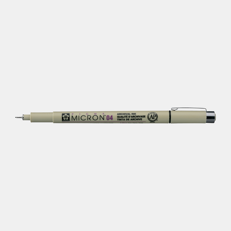 Sakura Cienkopis Pigma Micron 04 Czarny