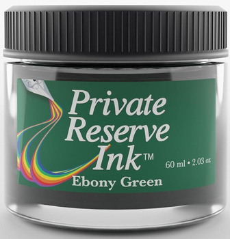 Private Reserve Ink Atrament 60ml Ebony Green Pr17024