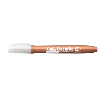 Shachihata Marker Artline Decorite 1 Mm Bronze
