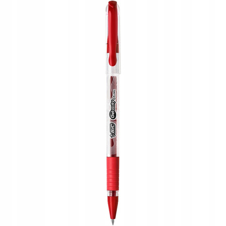 Bic Długopis Gel-Ocity Stic Czerwony