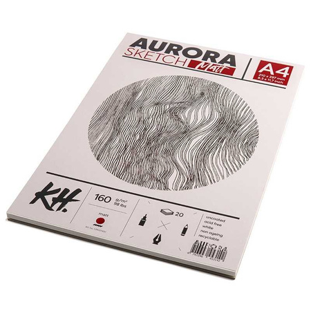 Aurora Blok Sketch Matt Gładki A4 160g 20a 539001400