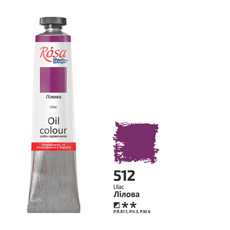 Rosa Studio Farba Olejna Lilac 512 45 Ml