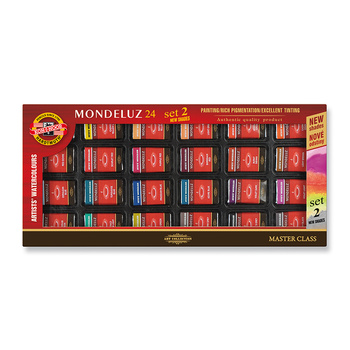 Koh-i-noor Farby Akwarelowe Mondeluz 01636/3 Ii 8 G. 24 Kolory
