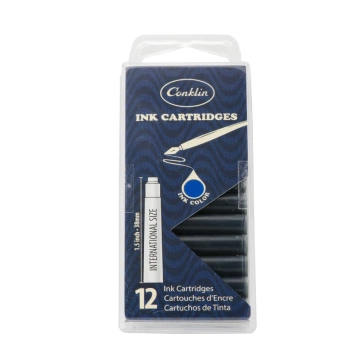 Conklin Naboje Do Pióra Granatowy 12 Szt. Ck70072