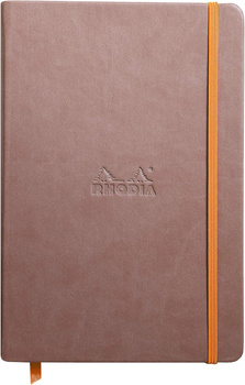 Rhodia Notes A5 90g 96k Twarda Oprawa Linia Czekoladowy