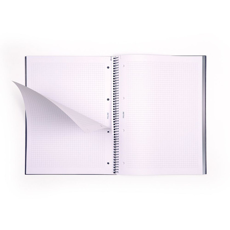 MILAN KOŁONOTES A4 80K. KRATKA ZIELONY