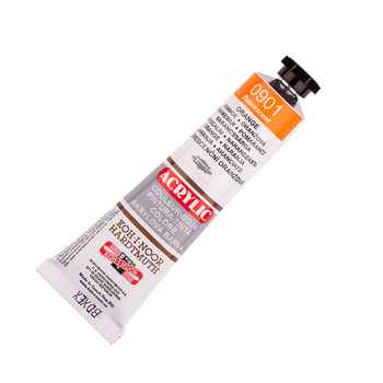 Koh-i-noor Farba Akrylowa 1627901 Fluorescencyjna Orange 0901 40 Ml
