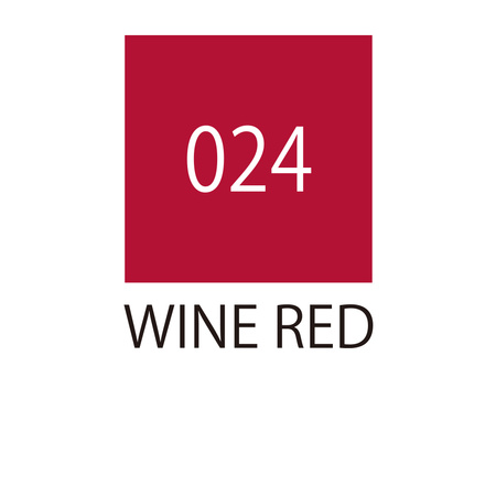 Kuretake Pisak Fudebiyori Wine Red Zig