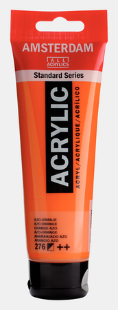 Talens Farba Akrylowa Amsterdam Standard 120ml 276 Azo Orange 17092762