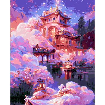 Malowanie Po Numerach Podobrazie 40x50 Cm Niki4 Pałac