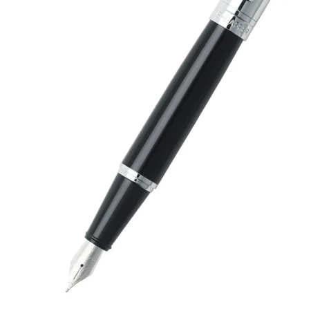 Sheaffer Pióro Wieczne 300 Czarne Skuwka Chrom 9314