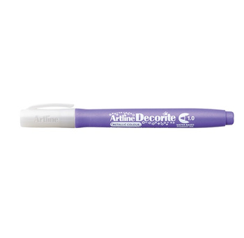 Shachihata Marker Artline Decorite 1 Mm Metallic Purple
