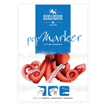 Koh-i-noor Blok Popmarker A5 25 Ark. 70 G.