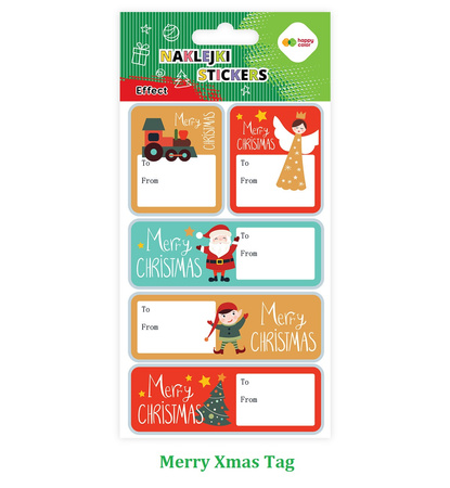 Happy Color Naklejki Świąteczne Effect Xmas Mix