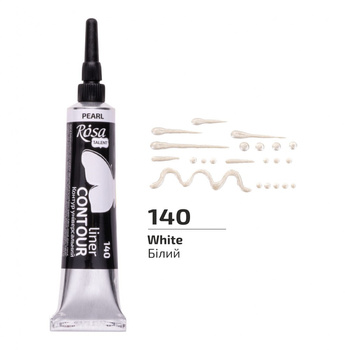 Rosa Talent Konturówka Universal Perłowa White 20 ml