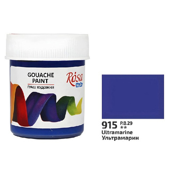 Rosa Studio Farba Gwaszowa Ultramarine 915 40 Ml
