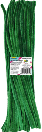 Titanum Druciki Dekoracyjne 0,6x30cm 50szt Ciemnozielony